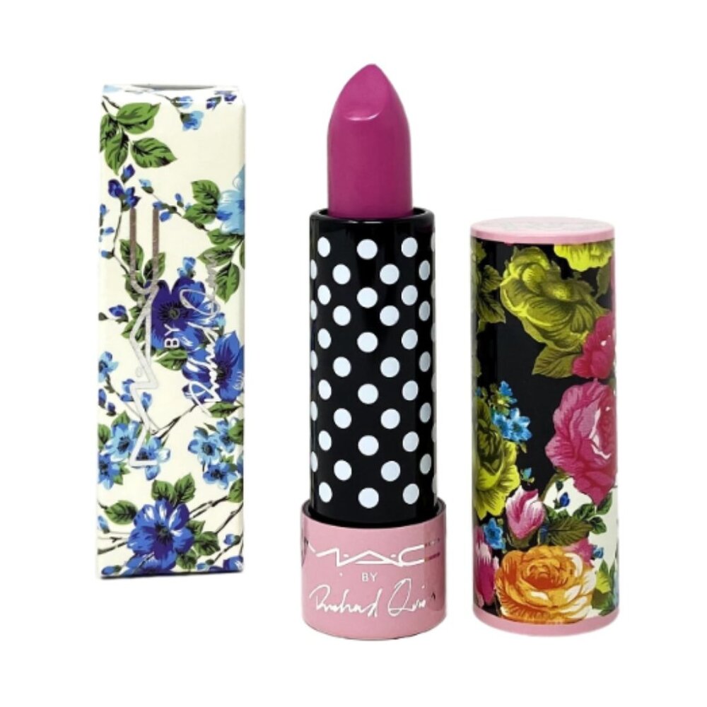 MAC By Richard Quinn Matte Lipstick - Mega Magenta (Medium-Dark Pink) - .13 oz /